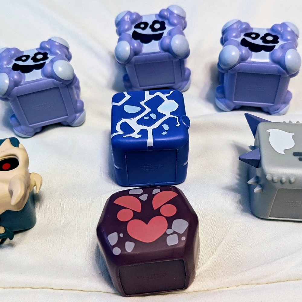 Lot of 7 Mystery Blox Fruits Figures